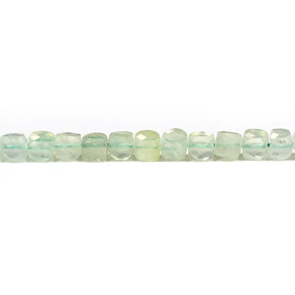 Multicolored tourmaline, in round and flat faceted shape, 4mm x 40cm