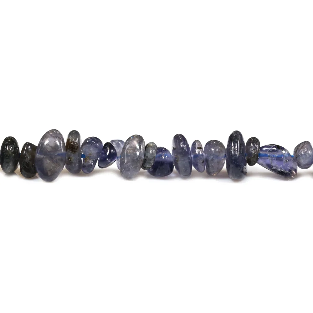 Iolite en forme chips x 40cm