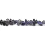 Iolite in form chips x 40cm