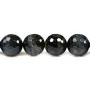 Blue eagle eye faceted round 18mm x 1pc