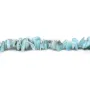 Larimar en forme chips x 80cm