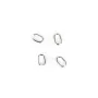 Bélière ovale, en argent 925, 4x7mm x 5pcs