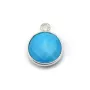Pendant Pink Quartz Teardrop 22x30mm