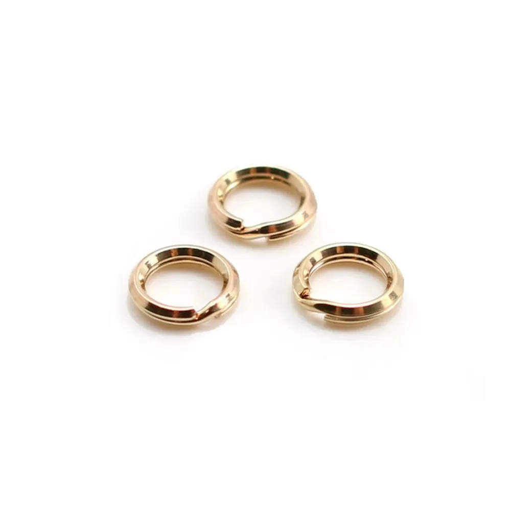 14K Gold filled Split Rings 5.2mm x 10pcs