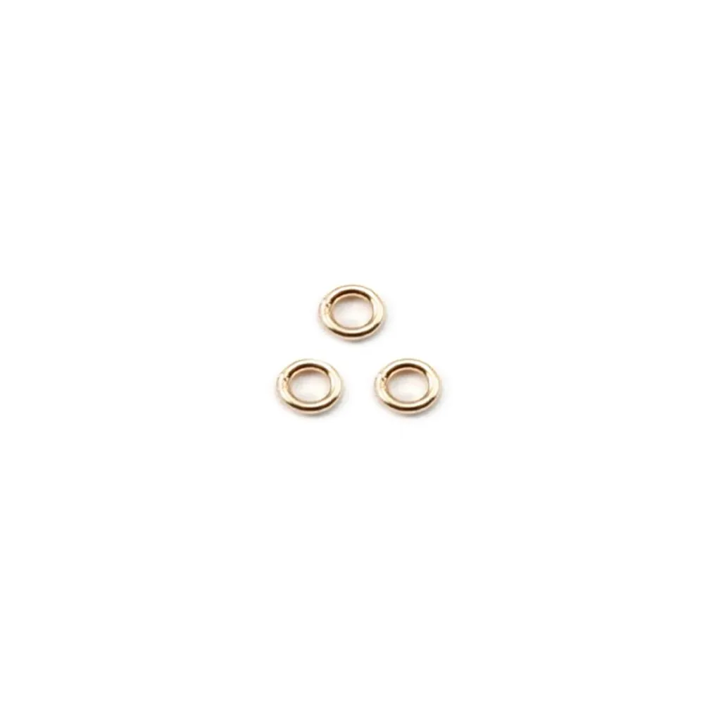 ANNEAUX SOUDE 0.64X3MM GOLD FILLED 14 CARAT 1.05G50pcs