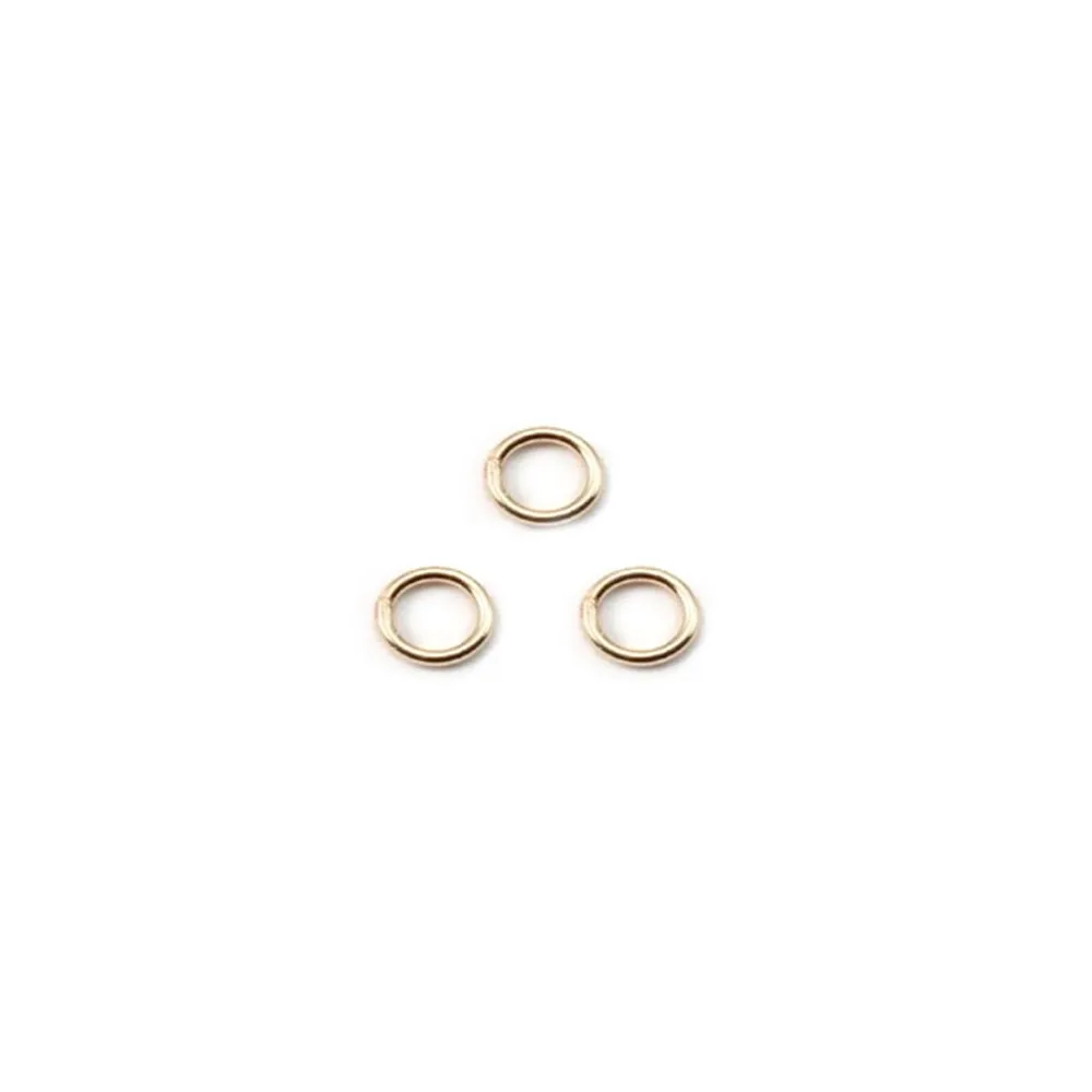ANNEAUX SOUDE 0.64X4MM GOLD FILLED 14 CARAT 1.45G50pcs|