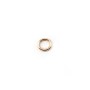 ANNEAUX SOUDE 0.76X5MM GOLD FILLED 14 CARAT 1.55G50PCS