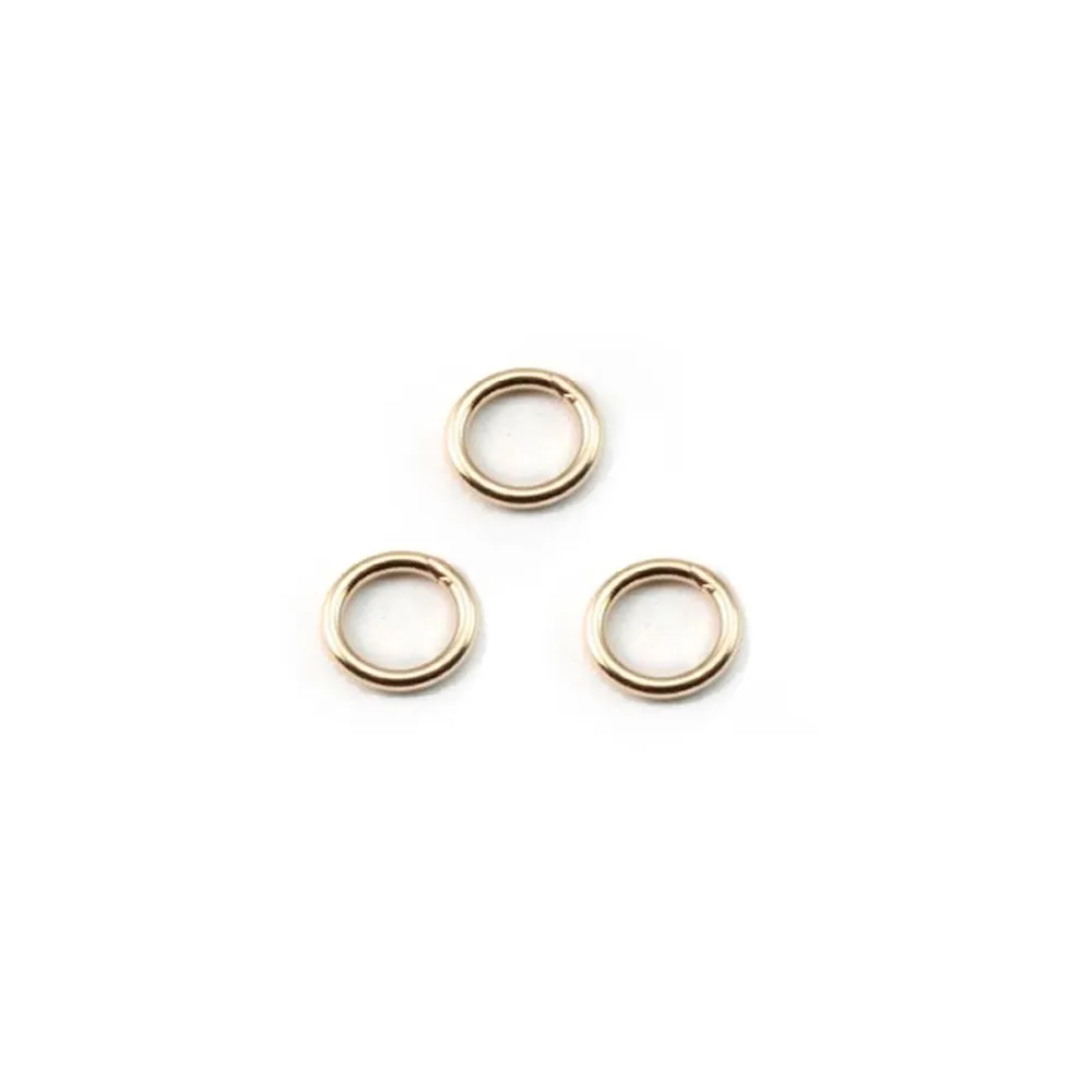 ANNEAUX SOUDE 0.76X5MM GOLD FILLED 14 CARAT 1.55G50PCS