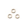 ANNEAUX SOUDE 0.76X5MM GOLD FILLED 14 CARAT 1.55G50PCS