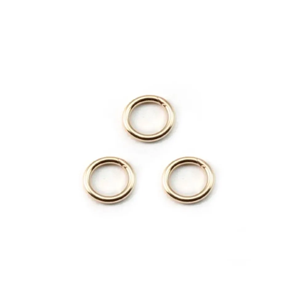 ANNEAUX SOUDE 0.76X5MM GOLD FILLED 14 CARAT 1.55G50PCS