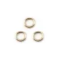 ANNEAUX SOUDE 0.76X5MM GOLD FILLED 14 CARAT 1.55G50PCS