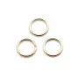 Anneaux soudé en gold filled 14 carats 7mm x 5pcs