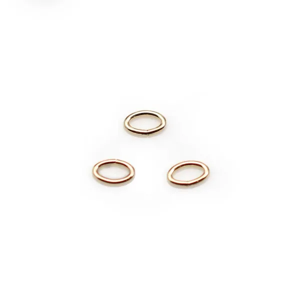 Anneau ouvert 0.64X3.0X4.6mm Gold Filled 14 carats x 10pcs