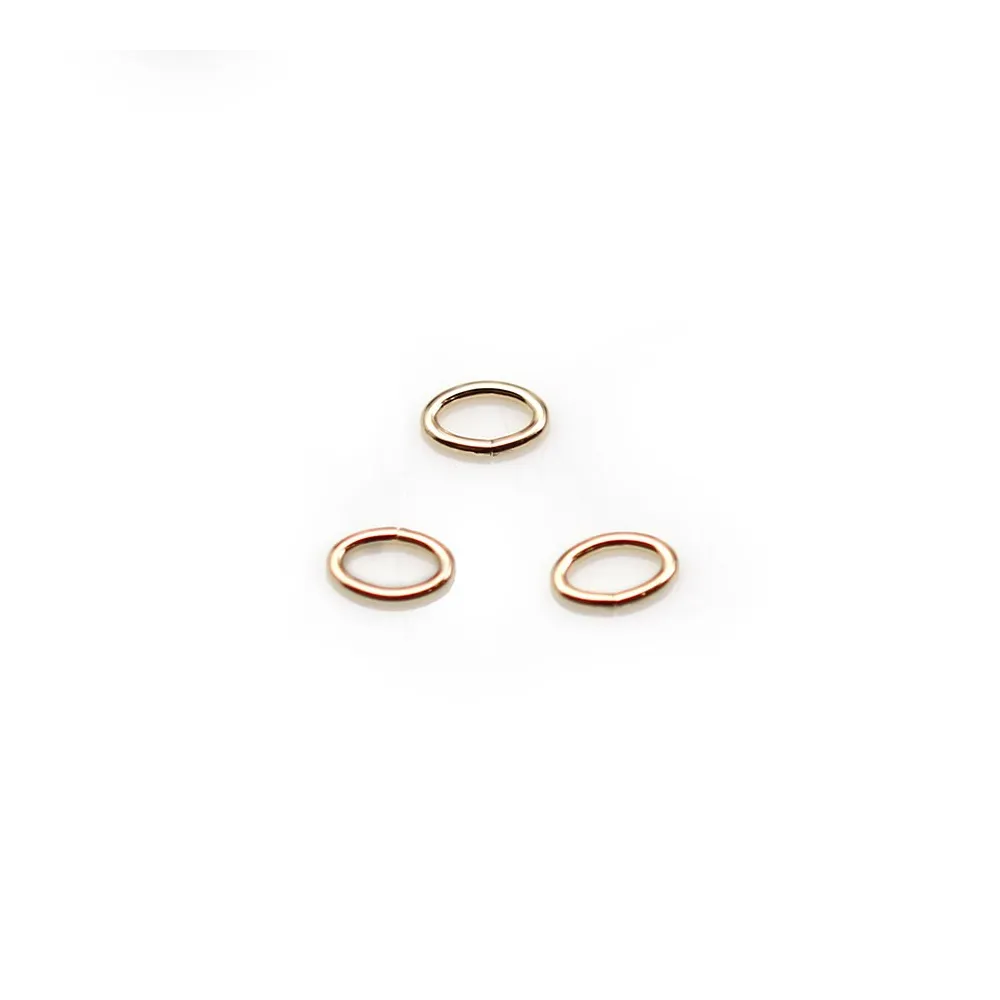 Anneau ouvert 0.64X3.0X4.6mm Gold Filled 14 carats x 10pcs