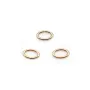 Anneau oval ouvert 0.64X3.5X5.3mm Gold Filled 14 carats x 10 st