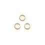Anneau ouvert 0.64X4mm Gold Filled 14 carats x 10 pcs