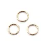 ANNEAUX OUVERT 0.76X7MM GOLD FILLED 14 CARAT 2.4G30PCS