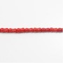 Bamboo sea dyed red bamboo