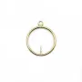 Breloque ronde 15x0.7mm, en gold-filled x 1pc