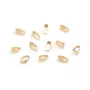 Bélière semplice in gold filled 14 carati 2.2 x 5.3mm x 4pcs
