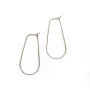 Boucle d'oreille 17x40mm en gold filled 14 carats x 2pcs