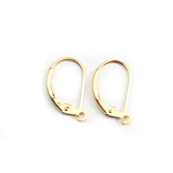 DORMEUSE GOLD FILLED 14 CARAT x 2PCS