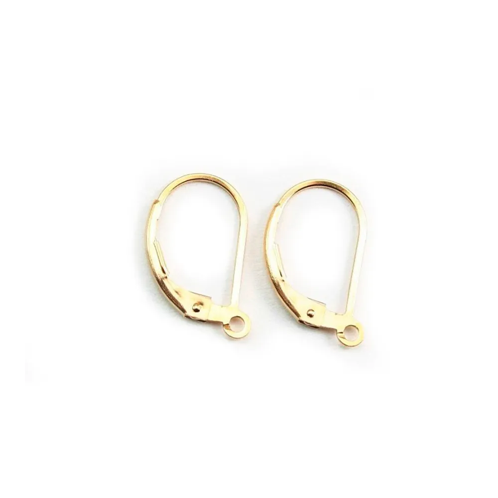 DORMEUSE GOLD FILLED 14 CARAT x 2PCS