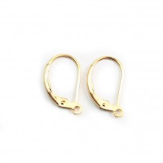 DORMEUSE GOLD FILLED 14 CARAT 2.59G 2PCS