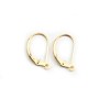 DORMEUSE GOLD FILLED 14 CARAT 2.59G 2PCS