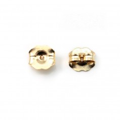 Poucette 5.0x5.8MM Gold Filled 14 Carats x 2pcs
