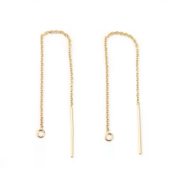 Crochet d'oreille 0.76mm Gold filled 14 carat 20mmx 2pcs
