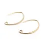 Crochets d'oreilles 25mm en gold filled 14 carats x 2pcs