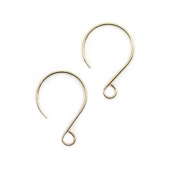 14k gold filled 16x24mm ear wire x 2pcs
