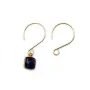 Crochets d'orielle 16x24mm en gold filled 14 carats x 2pcs