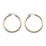Créoles en gold filled 14 carats 35x2.3mm x 2pcs