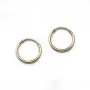 Créoles en gold filled 14 carats à décorer, 1.25 * 12mm x 2pcs