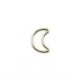Breloque lune 8x11x0.88mm en gold-filled x 2pcs