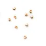 3.0mm Crimp cover AT Gold filled 14carat x 10pcs 