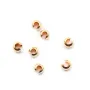 Cache nœud 4.0mm Gold filled 14 carat x 5pcs  