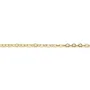 Chaine lissage Gold Filled 14 carats 2.1x1.6mmX 50cm