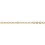 Chaine lissage Gold Filled 14 carats 2.1x1.6mm X50cm