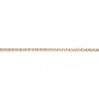 Chaine14KGF  Maille Anneau Ovale 1.1mm  x  50cm
