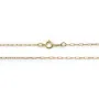 Chaîne Gold Filled 14 carats maille fantaisie 40cm  x 1pc