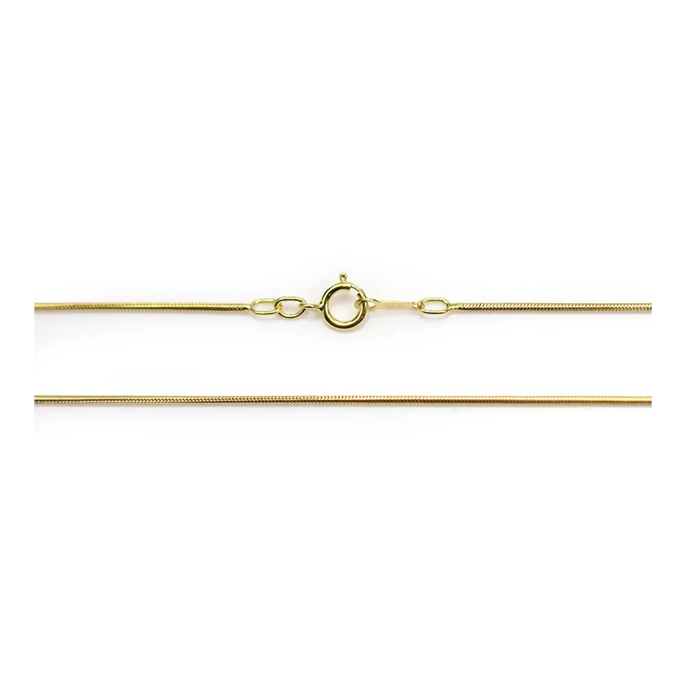 Chaine Gold Filled 14 carats  40cmX1.0mm x 1pc