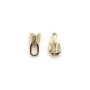 Embout  2.0mm Gold filled 14 carat x 2pcs 