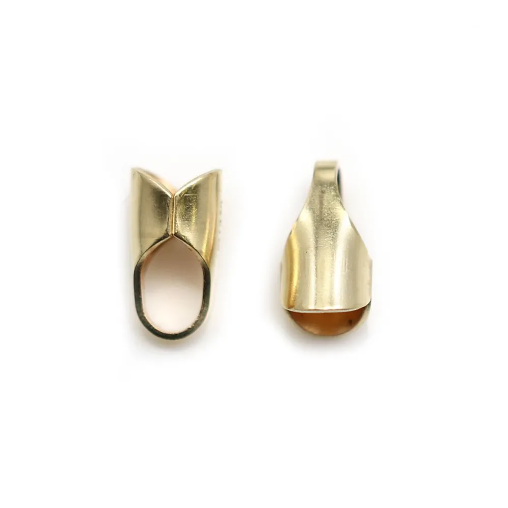 Embout 4.0mm Gold filled 14 carat x 2pcs 