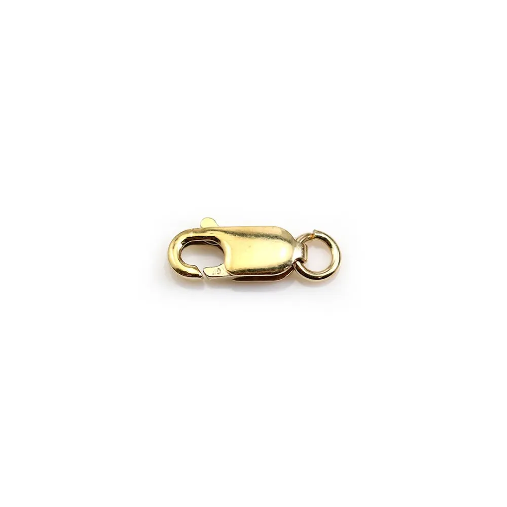 Fermoir Mousqueton 3x8mm Gold filled 14 carats X1pc