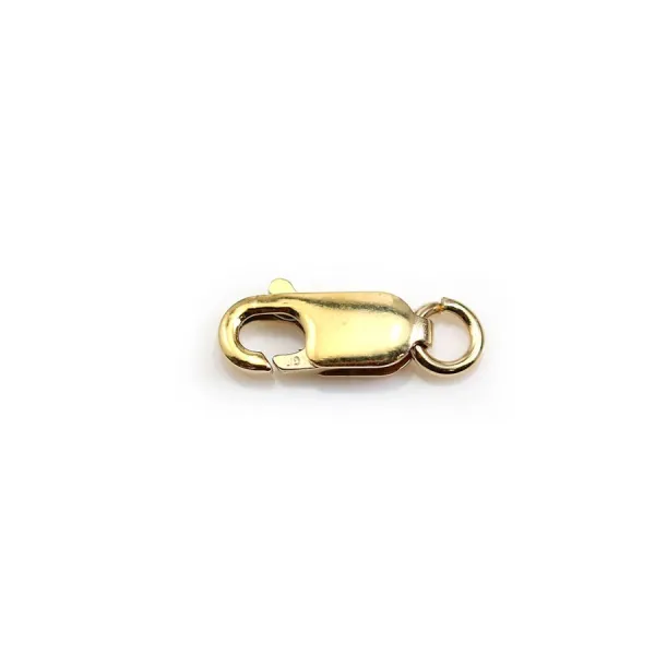 Fermoir Mousqueton 4x10mm Gold filled 14 carats X1pc