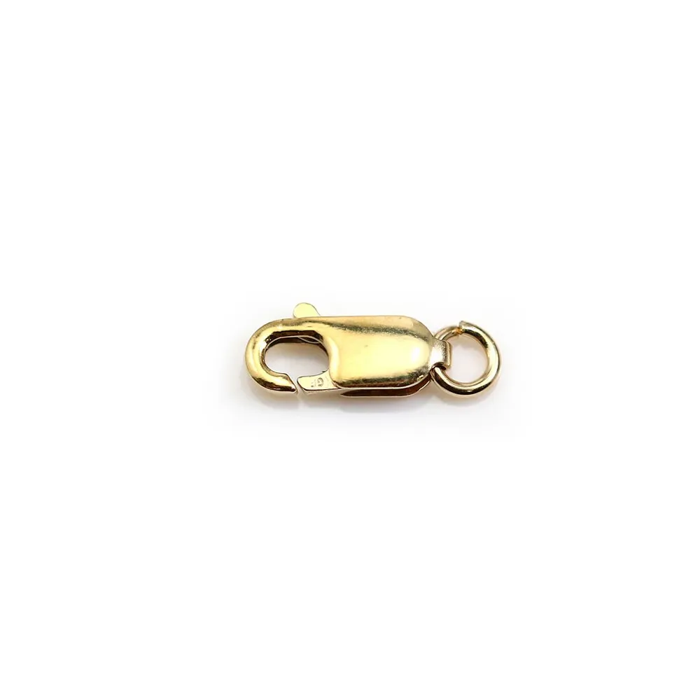 Fermoir Mousqueton 4x10mm Gold filled 14 carats X1pc