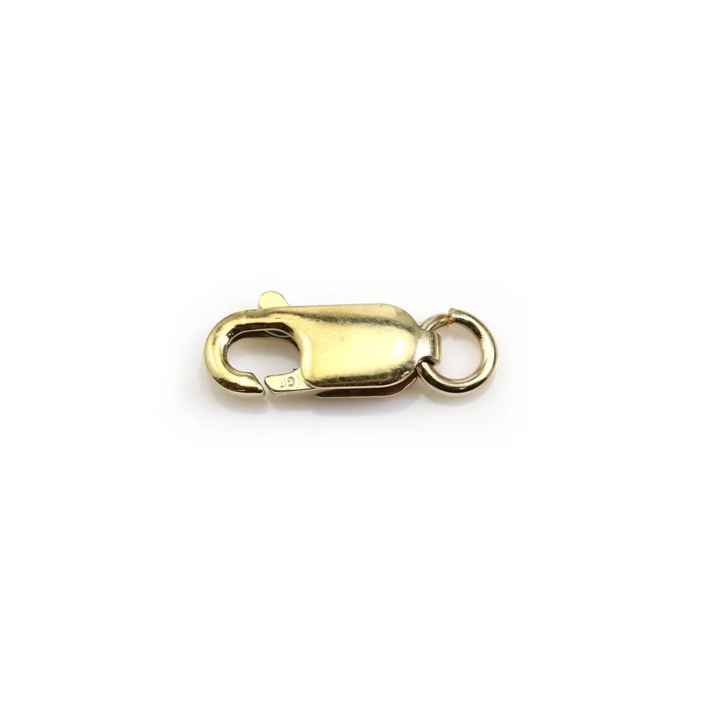Fermoir Mousqueton 4.5x12mm Gold filled 14 carats X1pc